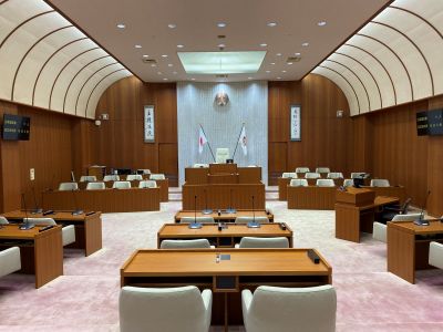 大木町議会議場